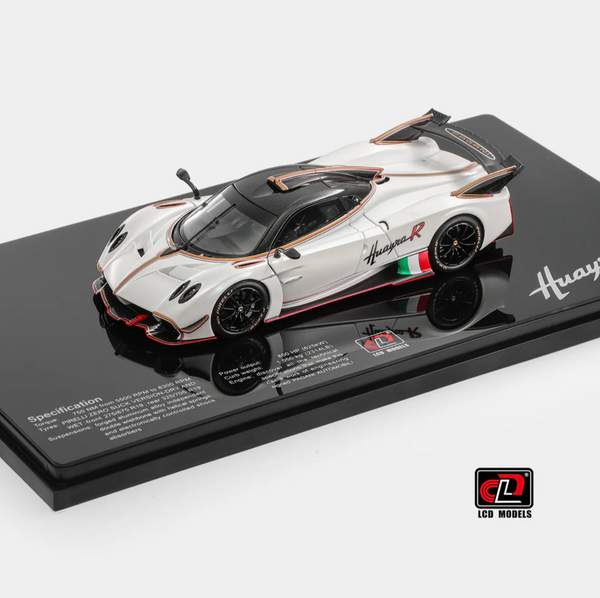 [Pre-Order][1/43 Scale]Pagani Huayra R by LCD Models[Pearl White]