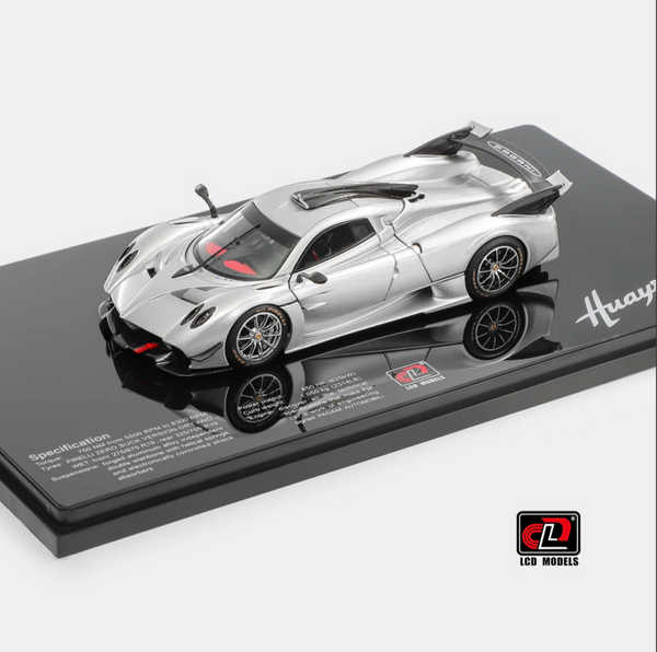 [Pre-Order][1/43 Scale]Pagani Huayra R by LCD Models[Silver]