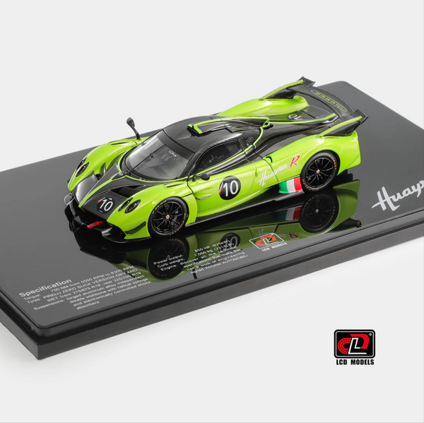 [Pre-Order][1/43 Scale]Pagani Huayra R by LCD Models[Metallic Green]